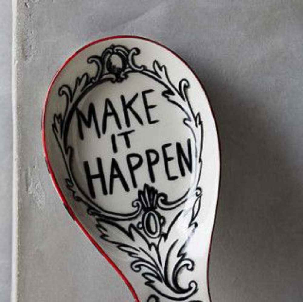 EUC Molly Hatch Make It Happen Spoon Rest